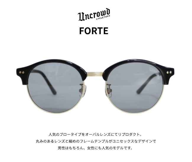 UNCROWD CYCLETOGS UNCROWD サングラス FORTE フォルテ アンクラウド