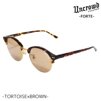 Uncrowd FORTE ゴールド UNCROWD CYCLETOGS UNCROWD サングラス FORTE フォルテ アンクラウド