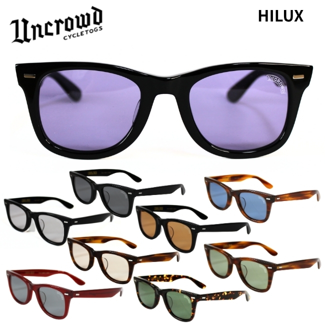 UNCROWD CYCLETOGS 2026入荷 UNCROWD アンクラウド サングラス HILUX
