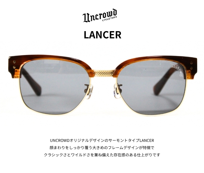 UNCROWD CYCLETOGS 2026入荷 UNCROWD アンクラウド サングラス LANCER