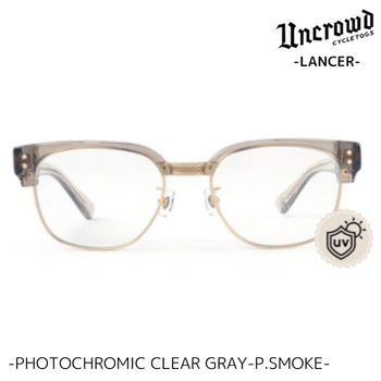 2026入荷 UNCROWD アンクラウド 調光サングラス LANCER PHOTOCHROMIC ランサー 263-63-042 日本製 メンズ UVカット バイカーシェード バイク | UNCROWD CYCLETOGS | 03