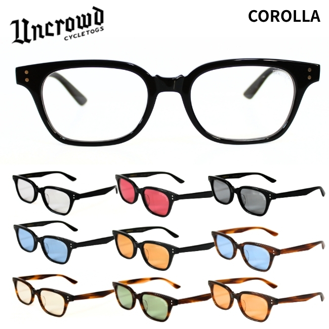 ANｃｈ 　UNCROWD サングラス UNCROWD CYCLETOGS 2026入荷 UNCROWD サングラス COROLLA カローラ