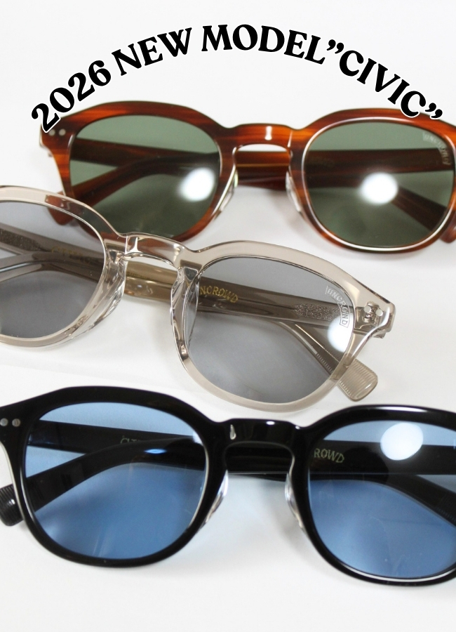 UNCROWD CYCLETOGS 2026入荷 UNCROWD アンクラウド サングラス CIVIC