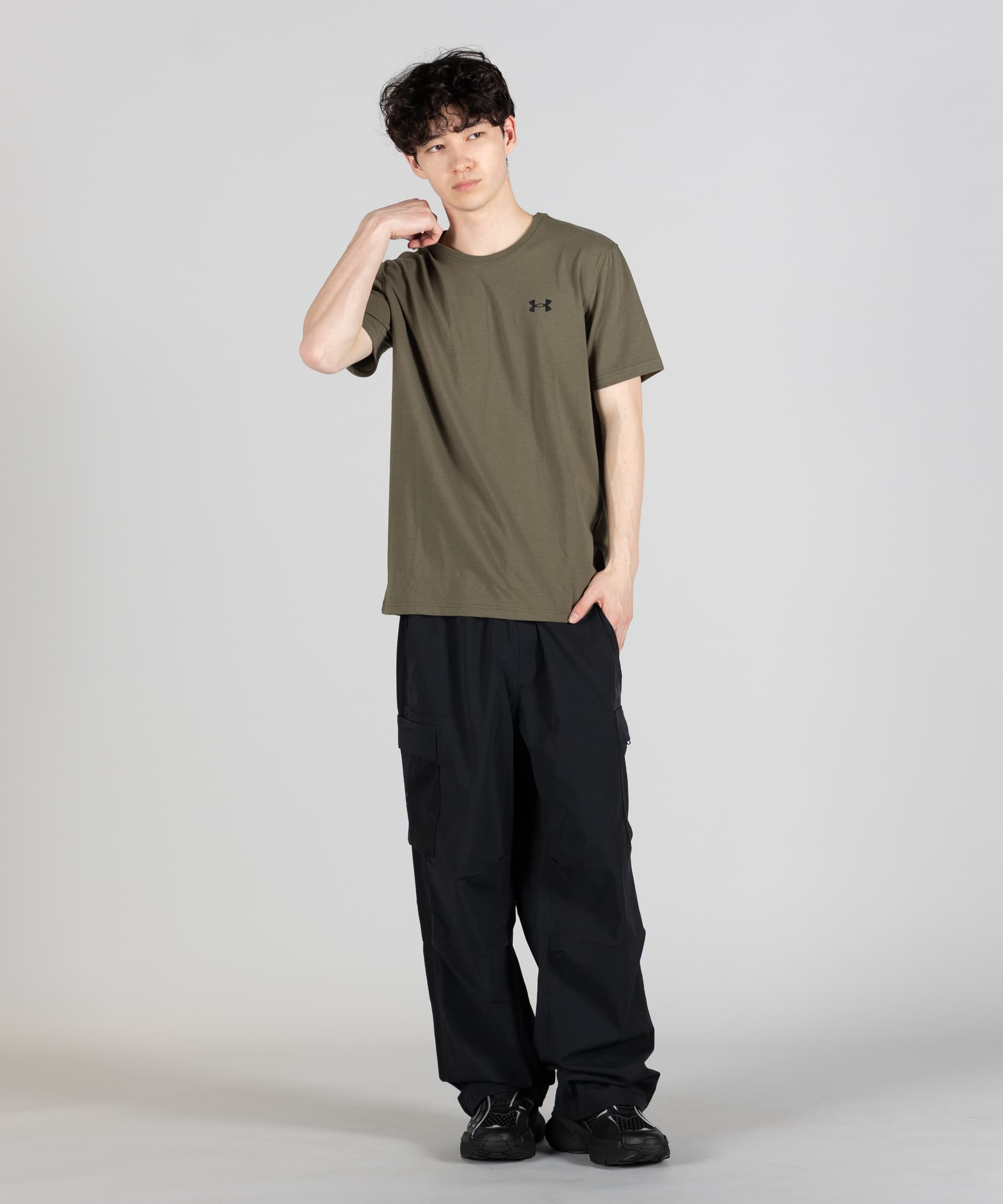 公式 アンダーアーマー UNDER ARMOUR UA UAパフォーマンスコットン ショートスリーブTシャツ（トレーニング／MEN） 1384805 | UNDER ARMOUR | 05