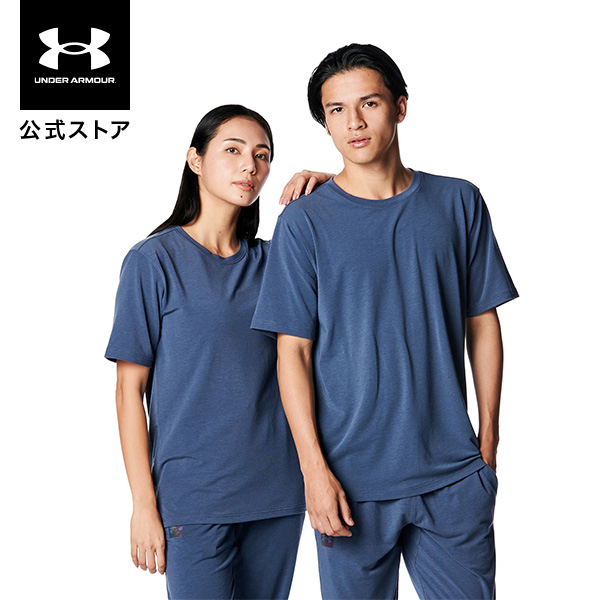 公式 アンダーアーマー UNDER ARMOUR Mens Train Tシャツ UAアスリートリカバリー スリープ  ショートスリーブ（リカバリー/UNISEX） 半袖 1388269