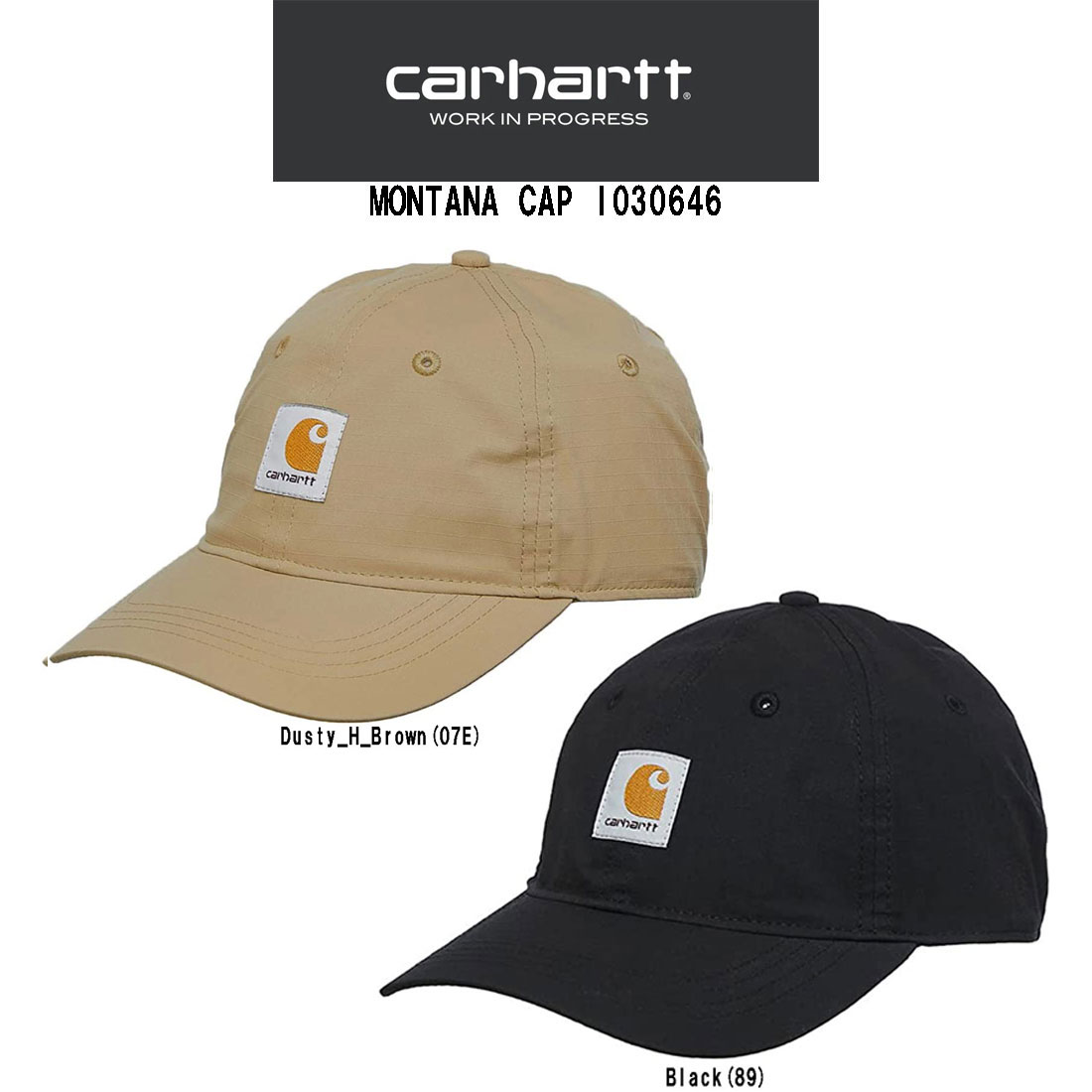 Carhartt(カーハート)WIP キャップ アウトドア 帽子 シンプル MONTANA CAP I030646｜undieshop