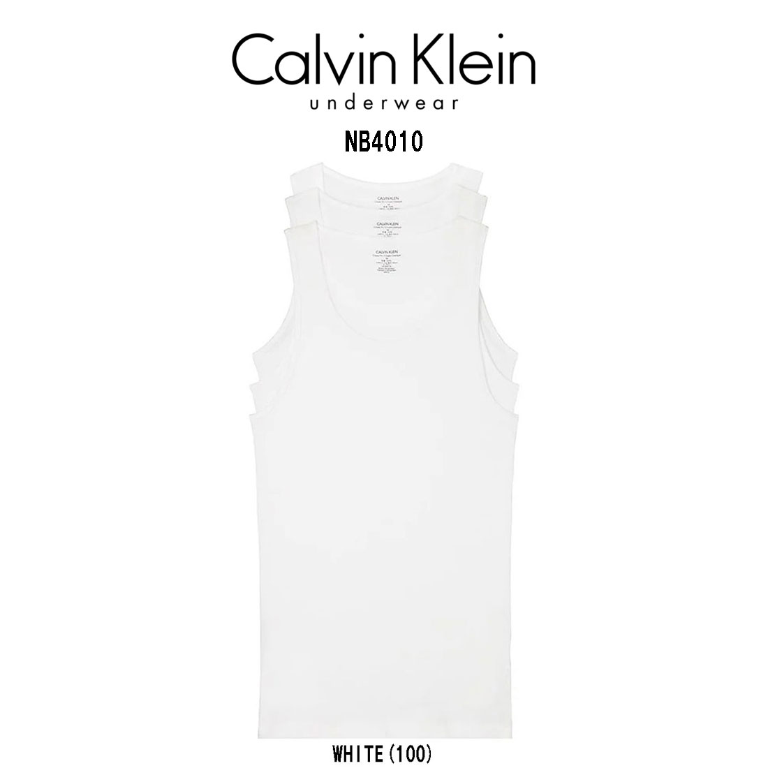 在庫処分】 Calvin Klein カルバンクライン ck タンクトップ クルー