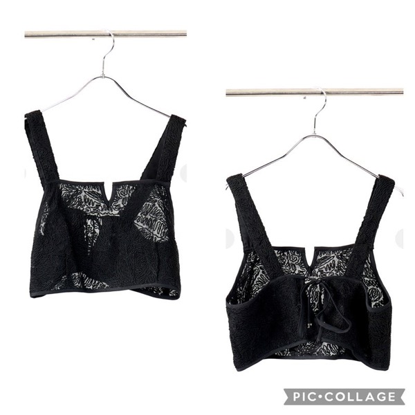 新品　chignon シニヨンアイボリー刺繍ビスチェ CHIGNON(シニヨン)/刺繍レースキャミビスチェ : アンドゥ - 通販