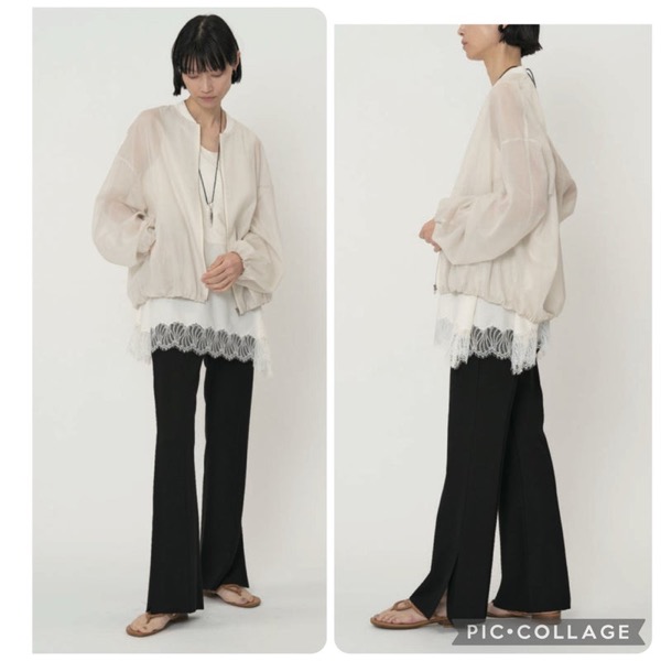 CHIGNON(シニヨン)/ヘムレースサテンタンク : アンドゥ - 通販 - Yahoo