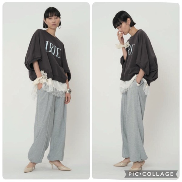 予約販売】CHIGNON(シニヨン)/ヘムレースサテンタンク(2月中入荷予定