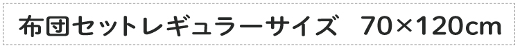 70×120レギュラーサイズ