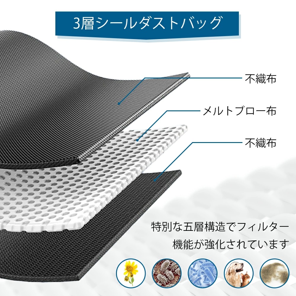 ECOVACS Ecovacs エコバックス 紙パック T8/T8+/T8 AIVI/N8/N8+