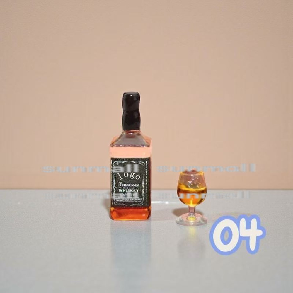 1点販売】【4スタイル選択】ミニチュア ウイスキーボトル ドールハウス