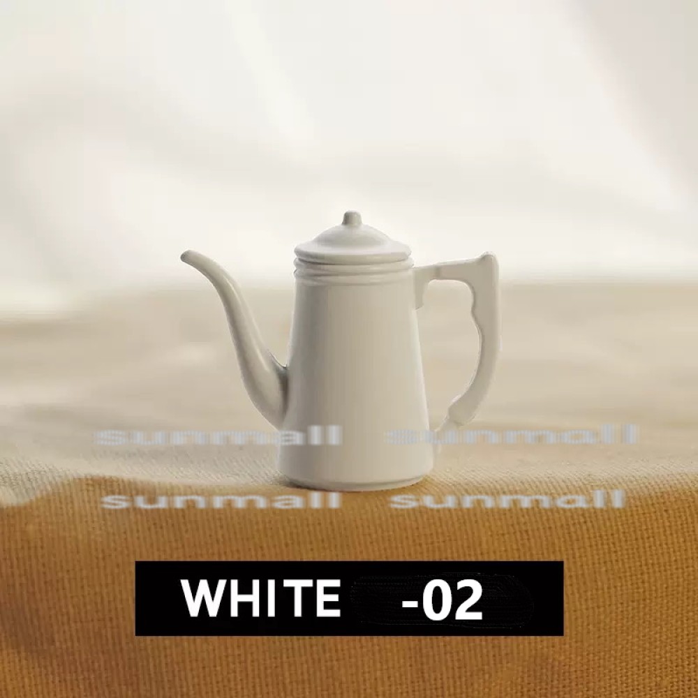 1点販売】【5色を選択できる】ミニチュアクラシックケトル＆コーヒー