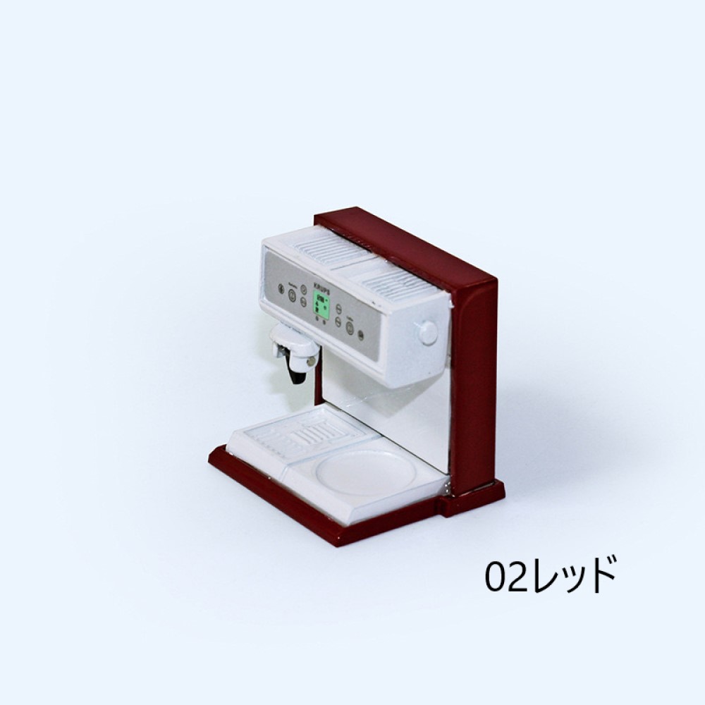 コーヒーマシーン ミニチュアドールハウス合金製コーヒーメーカー - コーヒー