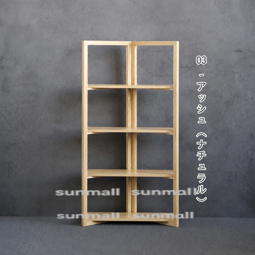 1点のみ販売】【3色選択可】【Lサイズ】ミニチュア本棚 DIY組立式 木製