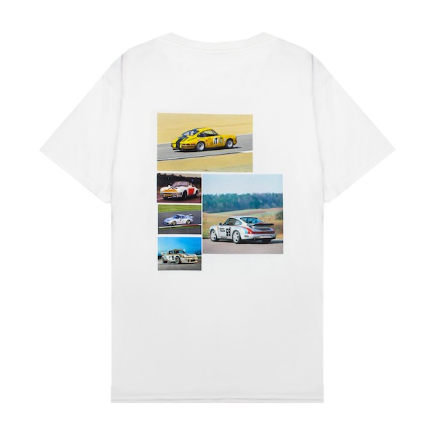 XYLK (シルク) PORSCHE 911 T-SHIRT (WHITE) [Tシャツ XYLK (シルク) PORSCHE 911 T-SHIRT (WHITE) [Tシャツ