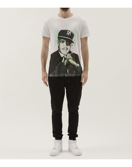 LES BENJAMINS（レスベンジャミンズ） HOV X T-SHIRT (WHITE) Tシャツ