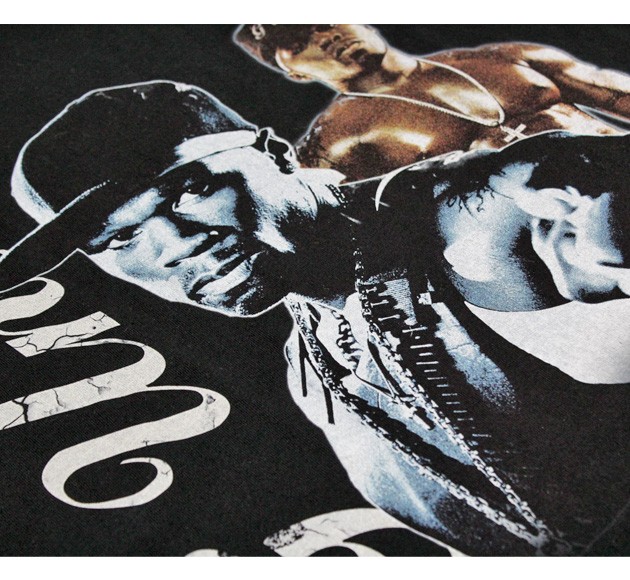 VXID (ブイエックスアイディ) 50 CENT TEE (BLACK) Tシャツ