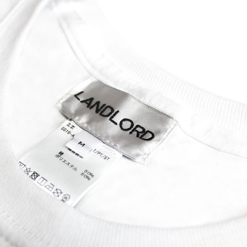 LANDLORD NEW YORK (ランドロード) LANDLORD SPORT T-SHIRT (WHITE) [T