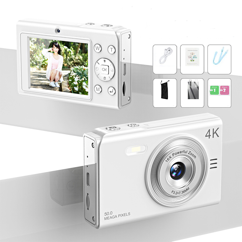 Amazon | 5000万画素・4K動画撮影 デジタルカメラ かわいい