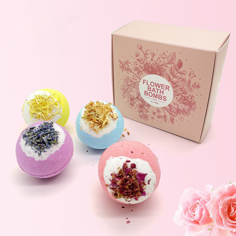 2点300円off 入浴剤 バスボム プレゼント香り爆弾 4個セット バス