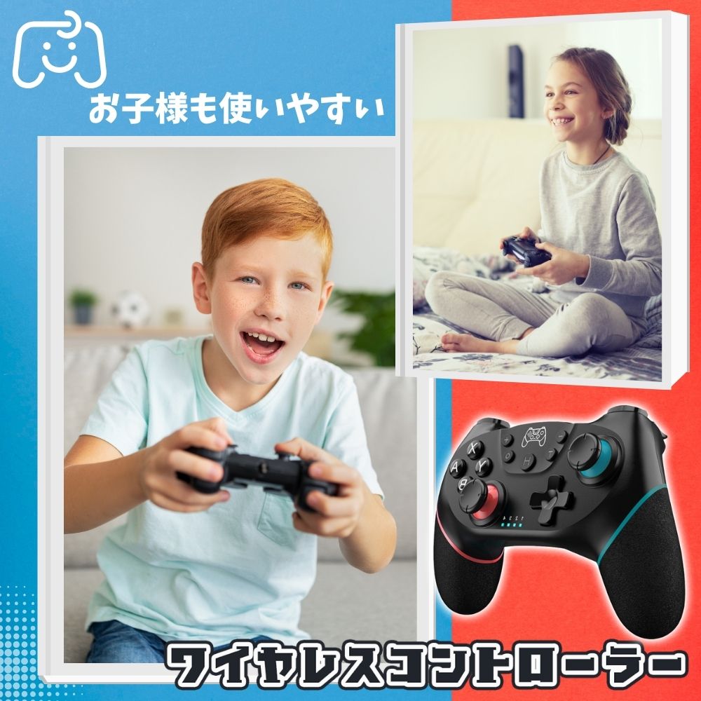 コントローラー switch pc ipad プロコン 2個セット スプラトゥーン 