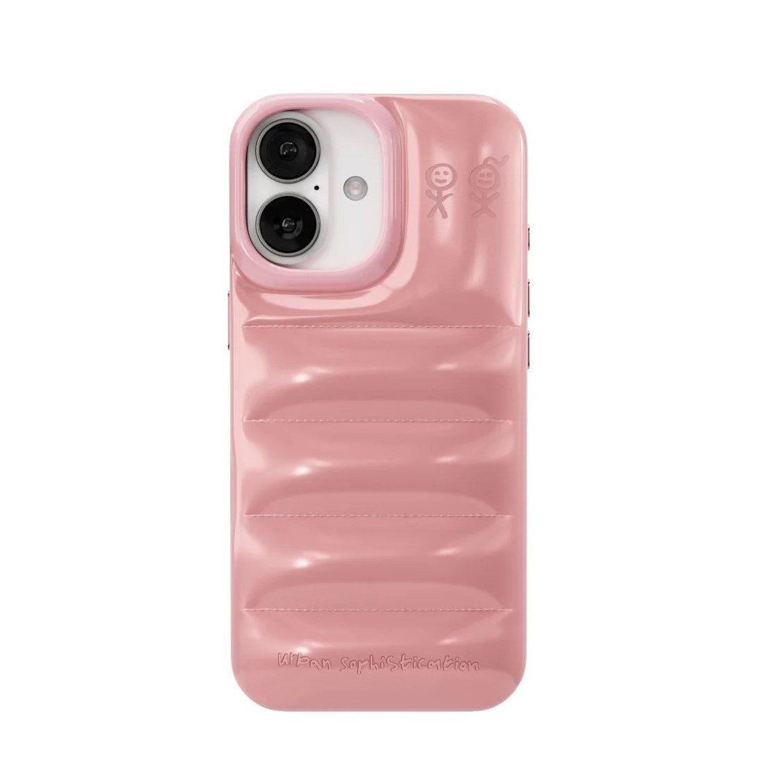 urban sophistication クロム iphone16promax The Puffer Case® - Princess in Chrome | Urban Sophistication