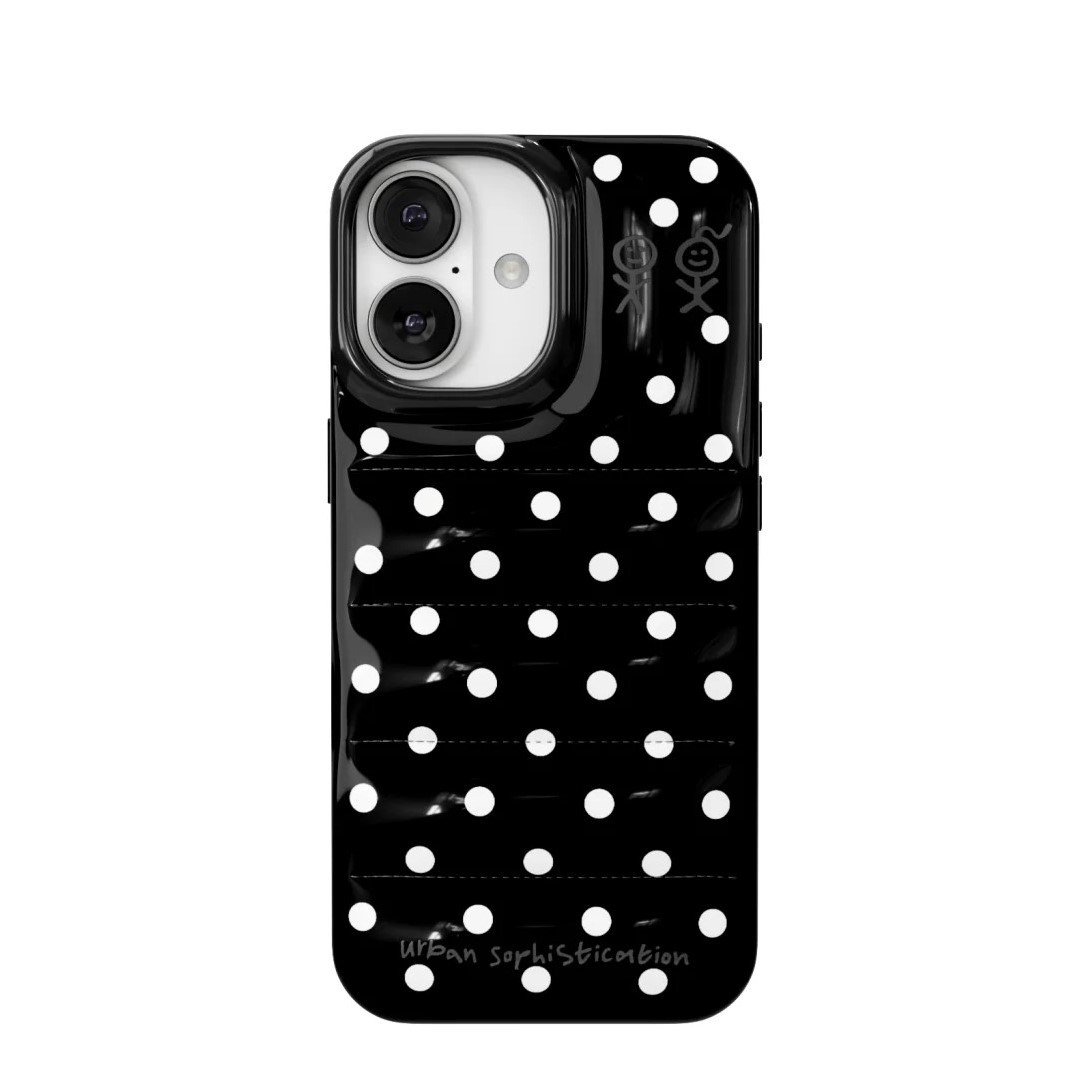 urban sophistication クロム iphone16promax The Puffer Case® - Princess in Chrome | Urban Sophistication