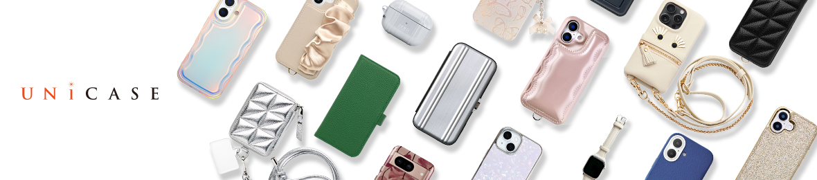iPhoneスマホケース専門店UNiCASE ヘッダー画像
