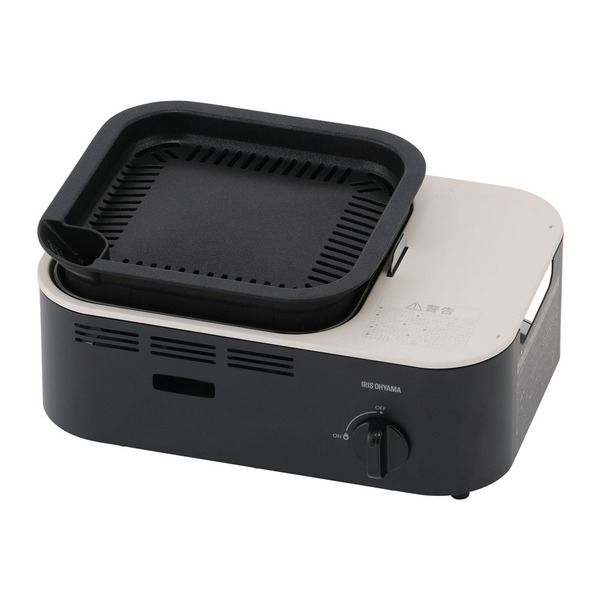IRIS OHYAMA（アイリスオーヤマ） カセットコンロ ガスコンロ 減煙