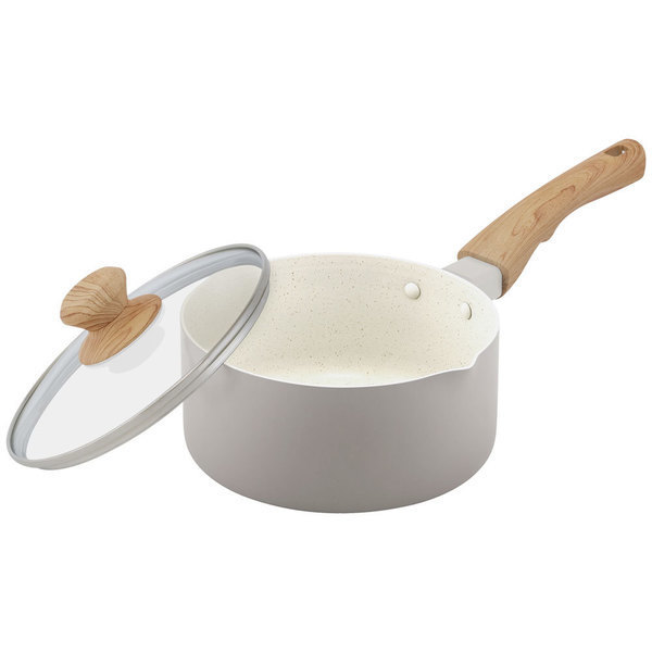 IRIS OHYAMA（アイリスオーヤマ） 鍋 18cm 片手鍋 ih ガス火対応 ふた