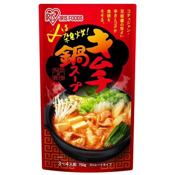 鍋つゆ キムチ鍋 スープ 寄せ鍋 タッカンマリ鍋 750g アイリスフーズ :m574489:ゆにでのこづち Yahoo!店 - 通販 -  Yahoo!ショッピング