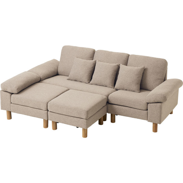 ソファ 家具 ソファー 3人掛けカウチソファ WOC-3S (代引不可)(D) : ゆ ソファ 家具 ソファー 3人掛けカウチソファ WOC-3S (代引不可)(D) : ゆ