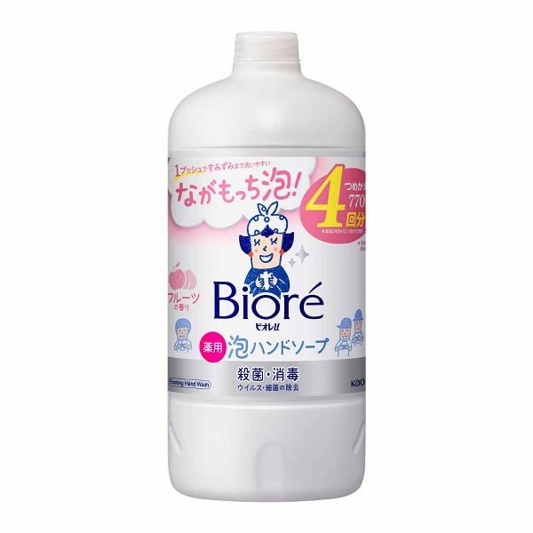 Kao (3個セット)ハンドウォッシュ 花王 液体せっけんビオレu 泡
