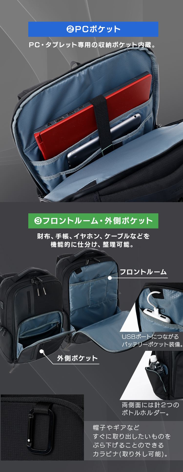 Samsonite（サムソナイト） 【並行輸入品】 ビジネス バックパック LPT
