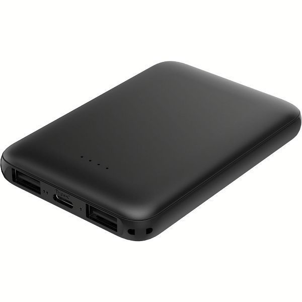磁気研究所 モバイルバッテリー 軽量 薄型 Type-C入出力対応 5000mAh