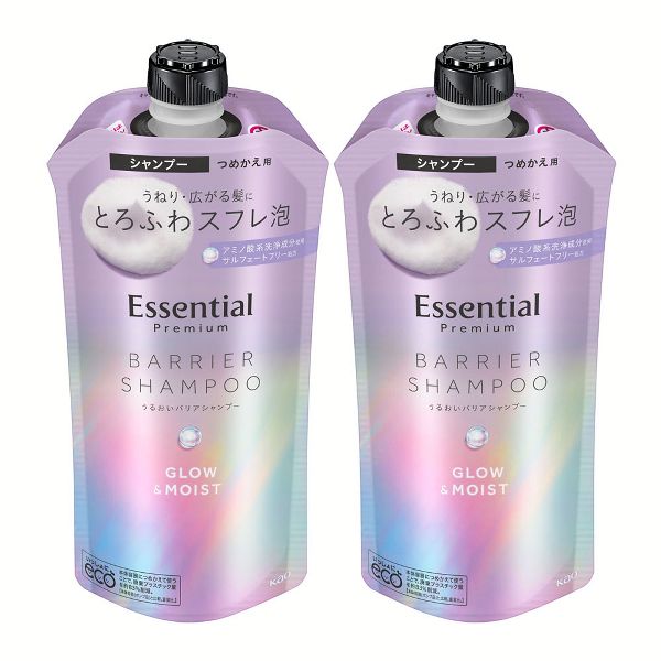 Essential (2個セット)シャンプー コンディショナー 詰め替え