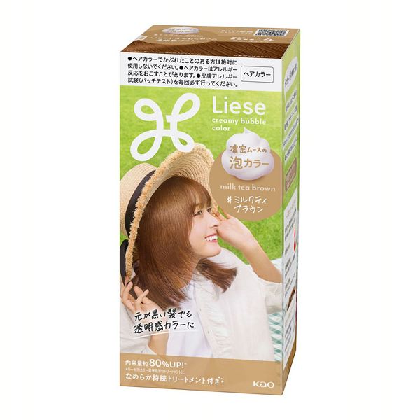 Liese (3個)ヘアカラー 髪染め 白髪染め リーゼ 泡カラー 花王 : ゆに