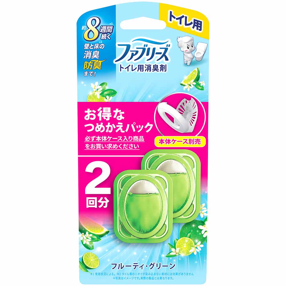トイレ消臭剤 消臭剤 芳香剤 ファブリーズトイレ用消臭剤 つめかえ2個パック  ファブリーズ | ファブリーズ | 04