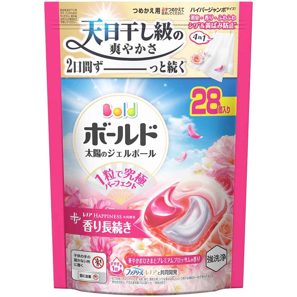 ボールドジェルボール4D 詰替えハイパージャンボサイズ P&G 洗濯洗剤