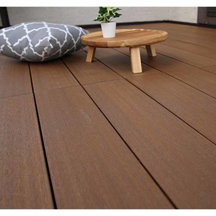 エクステリアウッドデッキジョイントタイル人工木ウッドパネル人工木木目調ジョイントタイル厚型3060（4入）旭興進 