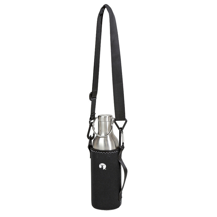 CAPTAINSTAGキャンプアウトドアベルトボトルホルダーペットボトルホルダー水筒ホルダー水筒カバードリンクホルダー肩掛けベルトボトルホルダーパール金属株式会社 