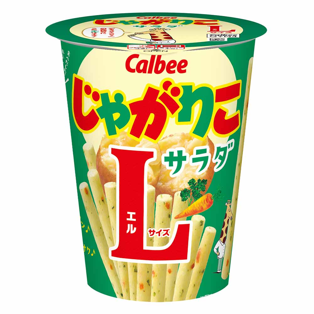 な*こ様 じゃがりこLサイズ　サラダ45個　チーズ45個 合計90個 じゃがりこ お菓子 カルビー サラダ Lサイズ 大きい ラージ おやつ