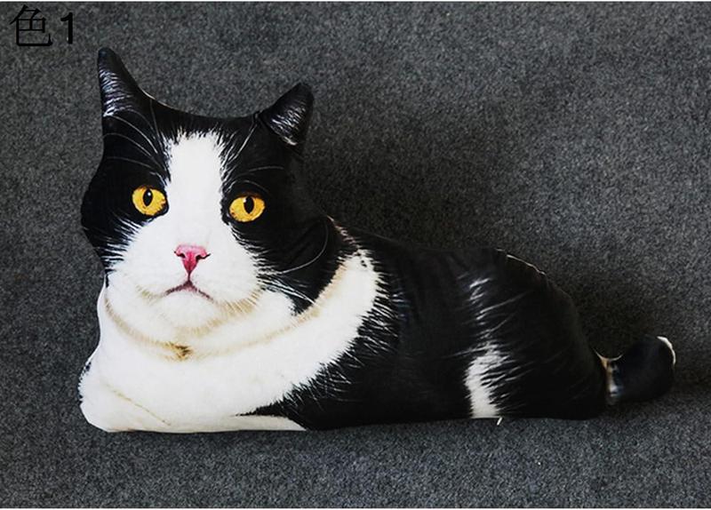 抱き枕 ネコ ねこ 大きい 猫ぬいぐるみ 50cm 大 猫 ねこ抱き枕 縫い包み クッション ネコぬいぐるみ 縫いぐるみ かわいい 店飾り｜unifead-head-store｜02