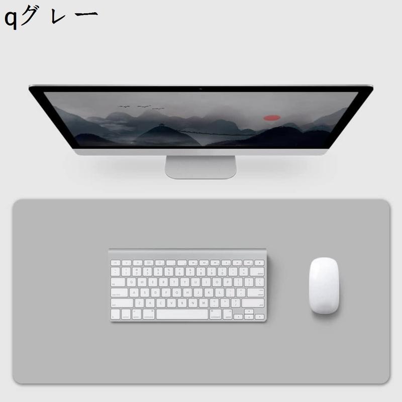 デスクマット おしゃれ qイエロー テーブルマット 600x300 多機能 マウスパッド ラップトップマット 勉強机 学習机 事務机｜unifead-head-store｜04