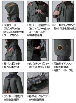 【予約】2025年新型 24V バートル エアークラフトAC09AC09-2