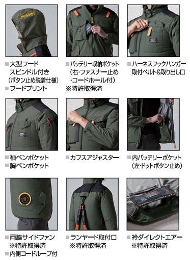 【予約】2025年新型 24V　バートル エアークラフトAC09AC09-2