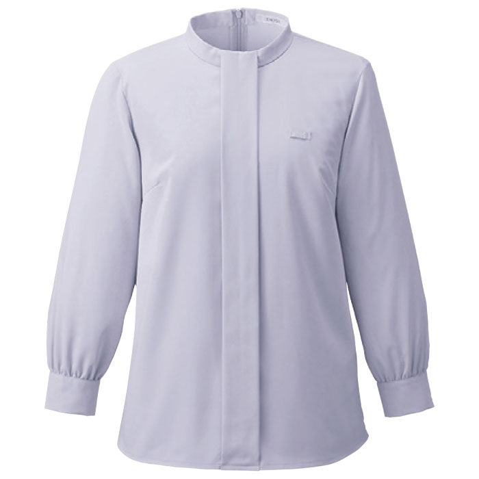 事務服 スタンドカラーブラウス 八分袖 EWB945プルオーバー レディース オフィスウェア 制服 ユニフォーム ENJOY カーシーカシマ 5号-17号 カーシーカシマ 事務服 スタンドカラーブラウス 八分袖 EWB945