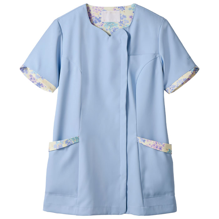 LAURA ASHLEY（ローラアシュレイ） スクラブ 白衣 医療 LW604 女性用